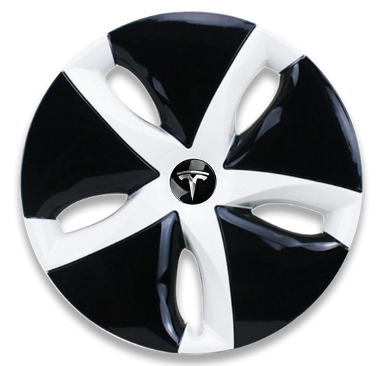 Model 3 Wheel Cover Black / White