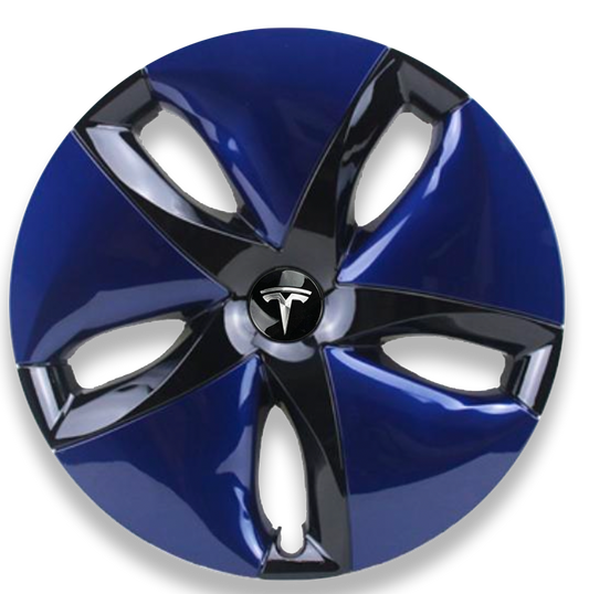 Model 3 Wheel Cover Blue / Black